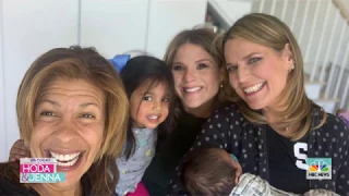 Savannah Guthrie And Jenna Bush Hager Had A Special Visit With Hoda And Baby Hope | TODAY
