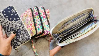 지갑 끝판왕 지퍼 장지갑만들기 zipper long wallet DIY