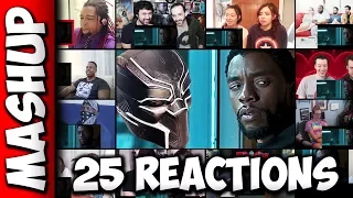 BLACK PANTHER Trailer Reactions Mashup