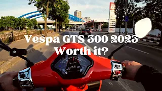 HOW DOES THE NEW 2023 VESPA GTS 300 FEEL AFTER 2000 KM?