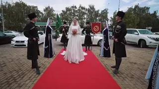 Свадебное сопровождение от Ансамбля Абреки,Красивая свадьба в Адыгее