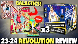 1ST LOOK AT THE IMPROVED REVOLUTION (WEMBY)! 🔥 2023-24 Panini Revolution Basketball Hobby Box Review
