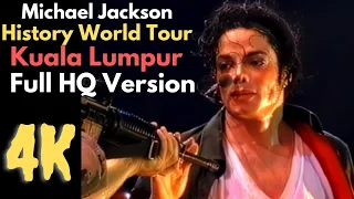 [4K] Restoration Michael Jackson | Concert -Live - History Tour in Kuala Lumpur, October 29th, 1996#