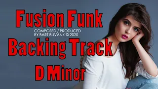 Fusion Funk Backing Track D Minor   Slow, Smooth & Groovy