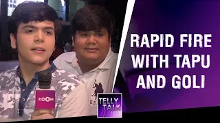 Raj Anadkat & Kush Shah Hilariously Mimick Their Characters Of Tapu & Goli | Exclusive