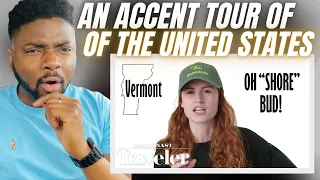 Brit Reacts To AN ACCENT TOUR OF THE UNITED STATES!