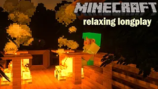 Minecraft Relaxing Longplay | just chill and sleep💤 | no commentary