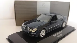 Mercedes-Benz E Class W211 2002 1:43 Modelcar  by Minichamps Dealer Edition