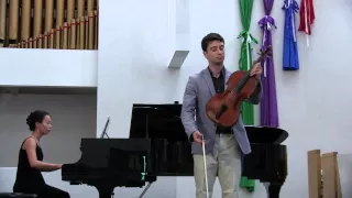 Matthew Cohen, viola    Andante e Rondo by von Weber