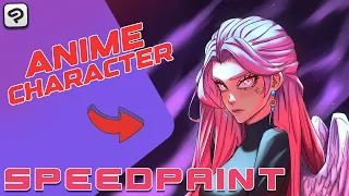 Anime Character || Speedpaint [Clip Studio Paint]