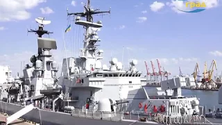 В Одессу зашел эсминец ВМС Италии