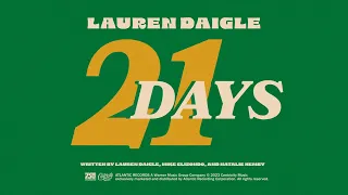 Lauren Daigle - 21 Days (Official Lyric Video)