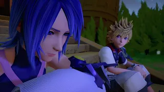 Kingdom Hearts 3 (PS4) Aqua And Ventus Moment Before The Final Fight HD 720p 60fps