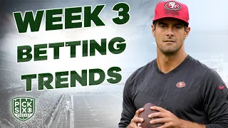 NFL Week 3 Betting Trends, Picks, Odds, Preview, Fun Facts and Notes to Know!