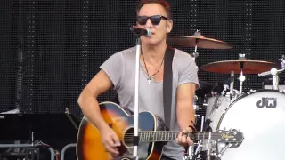 Bruce Springsteen - 2012-07-31 No Surrender (solo acoustic)