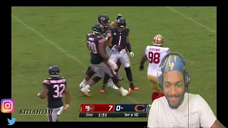 San Francisco 49ers vs  Chicago Bears Week 1 NFL Highlight Reactions