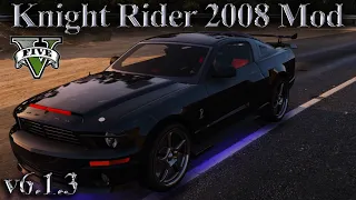 Knight Rider Mod v6.1.3 for GTA 5 - Camouflage, KI3T Laser and new Settings