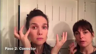 Make-up tutorial with Natalia Oreiro and Romina Simon - Part 1