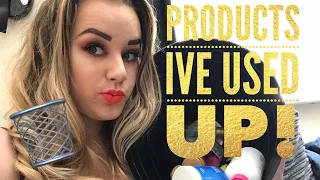EMPTIES | BEAUTY PRODUCTS IVE USED UP - WOULD I REPURCHASE? 🤔| AMBER HOWE