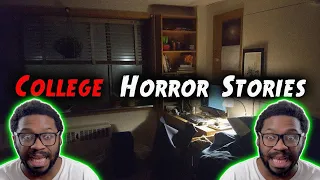 3 Disturbing TRUE College Horror Stories REACTION