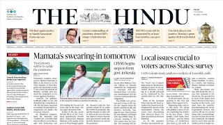 4 May 2021 | The Hindu Newspaper Analysis | Current affairs 2021 #UPSC #IAS #Todays The Hindu