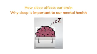How sleep affects our mental health