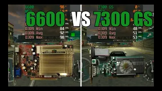 GeForce 6600 vs GeForce 7300 GS Test In 8 Games (No FPS Drop - Capture Card)