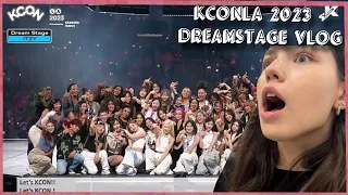 KCON + DREAMSTAGE VLOG | First time at Kcon and I danced with Itzy!