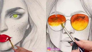 10 Oddly satisfying art videos 🎨 Relaxing watercolor compilation 🌈