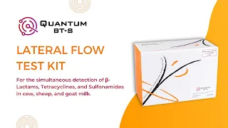 Quantum BT-S | Rapid Test for the detection of β-Lactams, Tetracyclines, and Sulfonamides in milk.