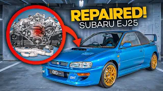 SOFT METAL!  Engine Damage Repaired! Subaru EJ 25