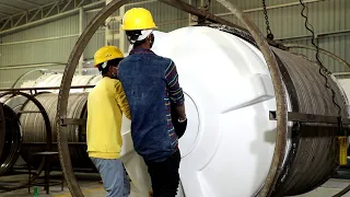 How Plastic Water Tank is Made in the Factory 🔥