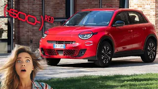 The New Fiat 600e RED 600 km in the urban cycle Range