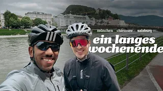 Ein langes Wochenende: 300km München - Salzburg - Chiemsee mit dem Gravelbike [1440p]