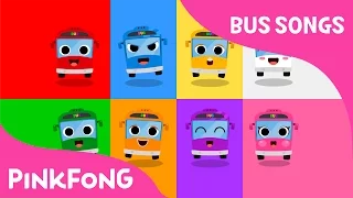 Color Bus | Bus Songs | Car Songs | Pinkfong Songs for Children