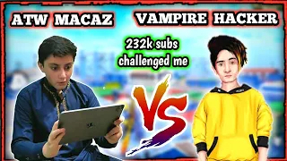 VAMPIRE YT VS ATW MACAZ | FRIENDLY 1 VS 1 TDM | M416 GLACIER VS M416 FOOL 1 VS 1 | IPAD M1 CHIP PUBG