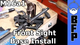 AR Front Sight Block Install