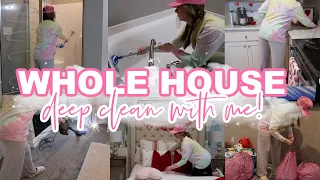 2024 WHOLE HOUSE CLEAN WITH ME | DISASTER CLEANING MOTIVATION | DEEP CLEAN WITH ME| Lauren Yarbrough