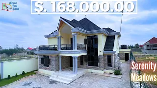 Touring a 4 BEDROOM MEGA MANSION in Serenity Meadows (Mombasa road) For $168,000 ONLY -Very Cosy