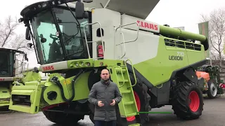 Комбайн CLAAS LEXION 770 с наработкой / Обзор ТМІ(Перезалив)