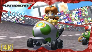 Mario Kart 7 for 3DS ⁴ᴷ Full Playthrough (All Cups 150cc, Daisy gameplay)