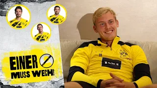 "Your dancing crew? Reus, Wolf or Guerreiro?" | One gotta go with Julian Brandt