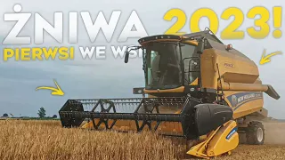 ✓Żniwa 2023✓Pierwsi we wsi!?✓GR STAWICKI✓New Holland w akcji?!✓