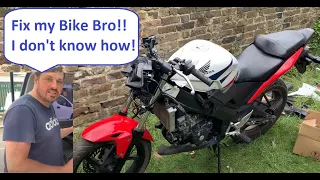 Honda CBR 125 Restoration Project Part 1