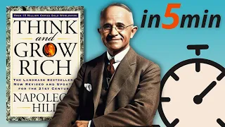 "Think and Grow Rich" by Napoleon Hill - KEY INSIGHTS   [5-minute Book Summary]