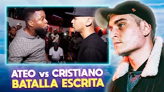 KHAN REACCIONA A ATEO VS CRISTIANO (ZODIACO VS PHILLIPE) 💥 ¡BATALLA ESCRITA  INCREÍBLE!