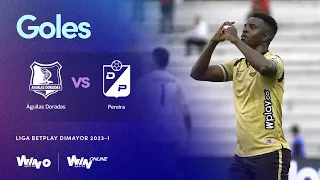 Águilas Doradas vs Pereira (goles) Liga BetPlay Dimayor 2023-I | Fecha 8