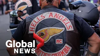 Hells Angels ride through Toronto in memorial procession for fallen member