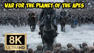 War for the Planet of the Apes 8K Trailer (8K ULTRA HD 4320p)