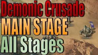 Demonic Crusade Main Stage All Stages I Watcher of Realms